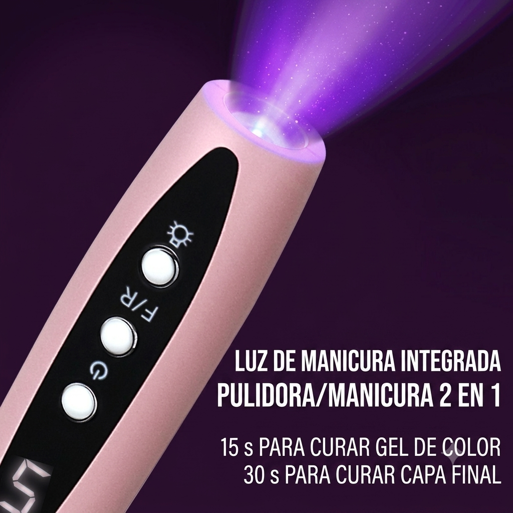 NailPro LED™ | Torno Eléctrico Profesional para Uñas