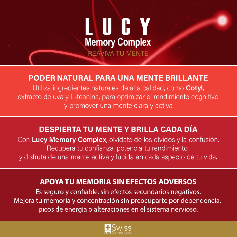 Lucy Memory™ | Concentración, Memoria y Enfoque