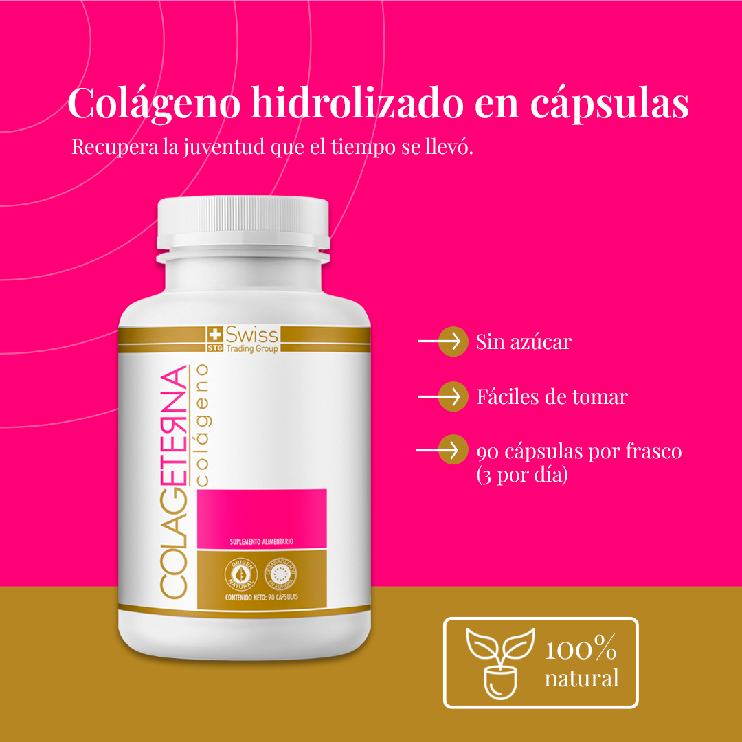 Colageterna™ | Colágeno Hidrolizado Premium