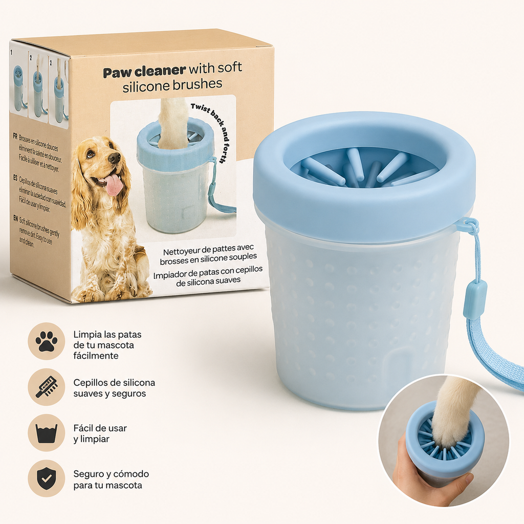 PawClean™ | Limpiador de Patas para Mascotas