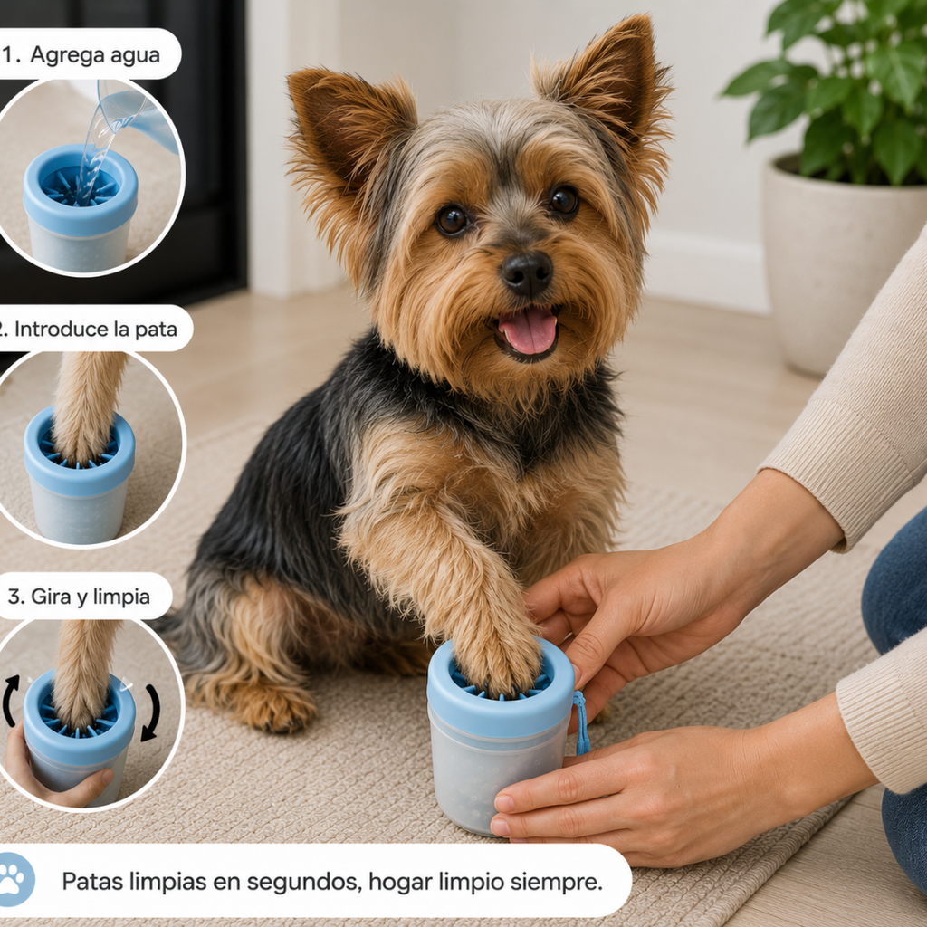 PawClean™ | Limpiador de Patas para Mascotas