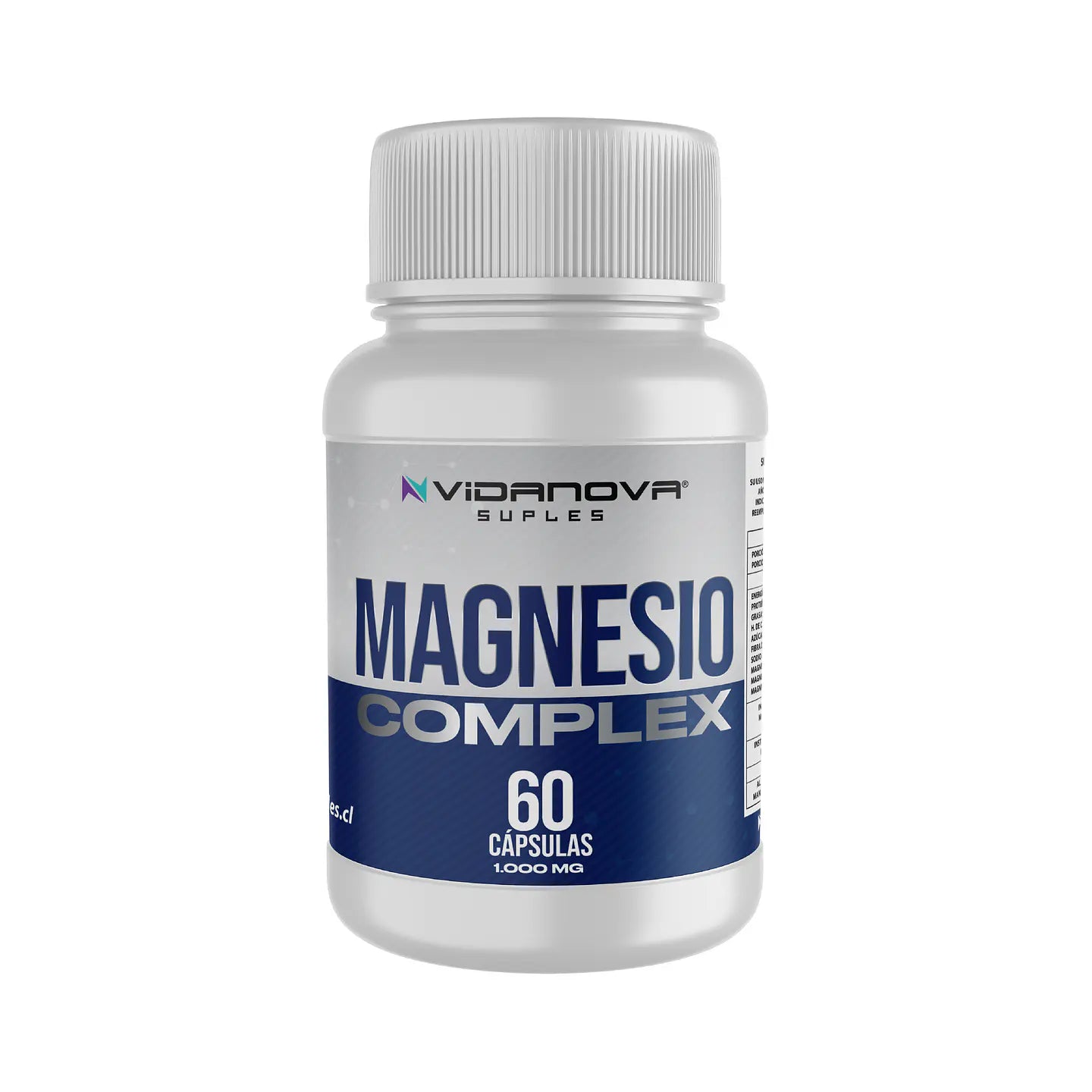 Magnesio Complex™ | Magnesio 1000 mg - 60 Cápsulas